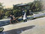 Vroege ansichtkaart van Sneek Wilhelminapark ca.1910, Ophalen of Verzenden, Voor 1920, Gelopen, Friesland