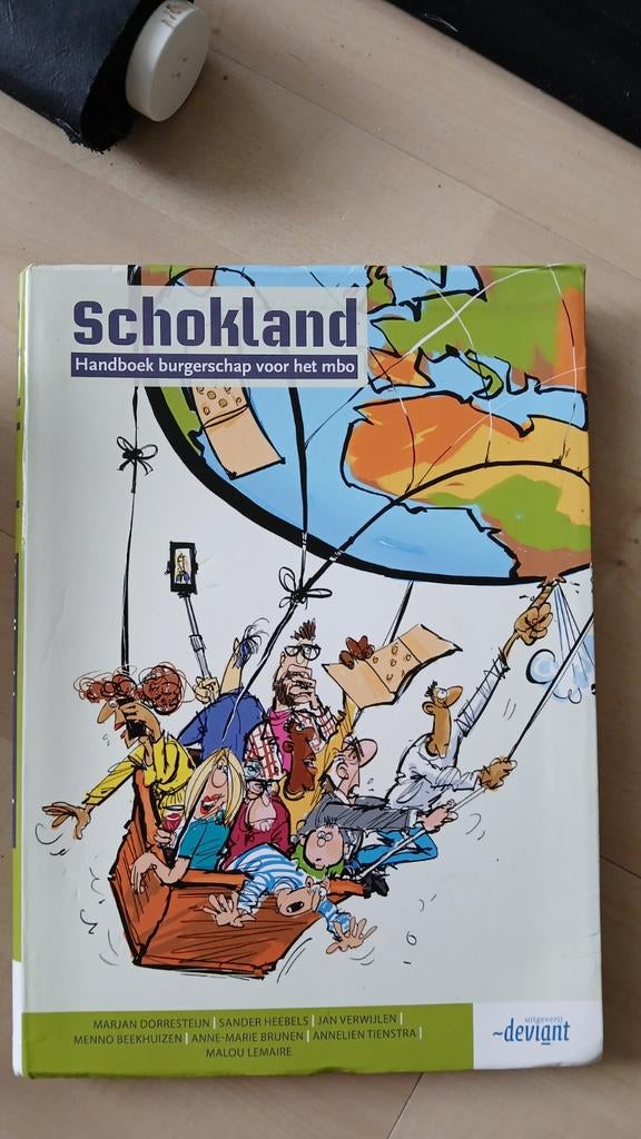 Maria Stoop - Schokland handboek burgerschap, Boeken, Schoolboeken, Ophalen, Zo goed als nieuw, Maria Stoop; Sander Heebels; Petri Benschop; Hanneke Schotter...