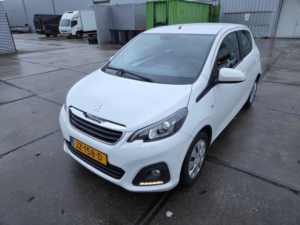 Peugeot 108 1.0 12V E-vti 51KW 5DR 2016 Wit, Auto's, Voorwielaandrijving, Stof, USB, 4 stoelen