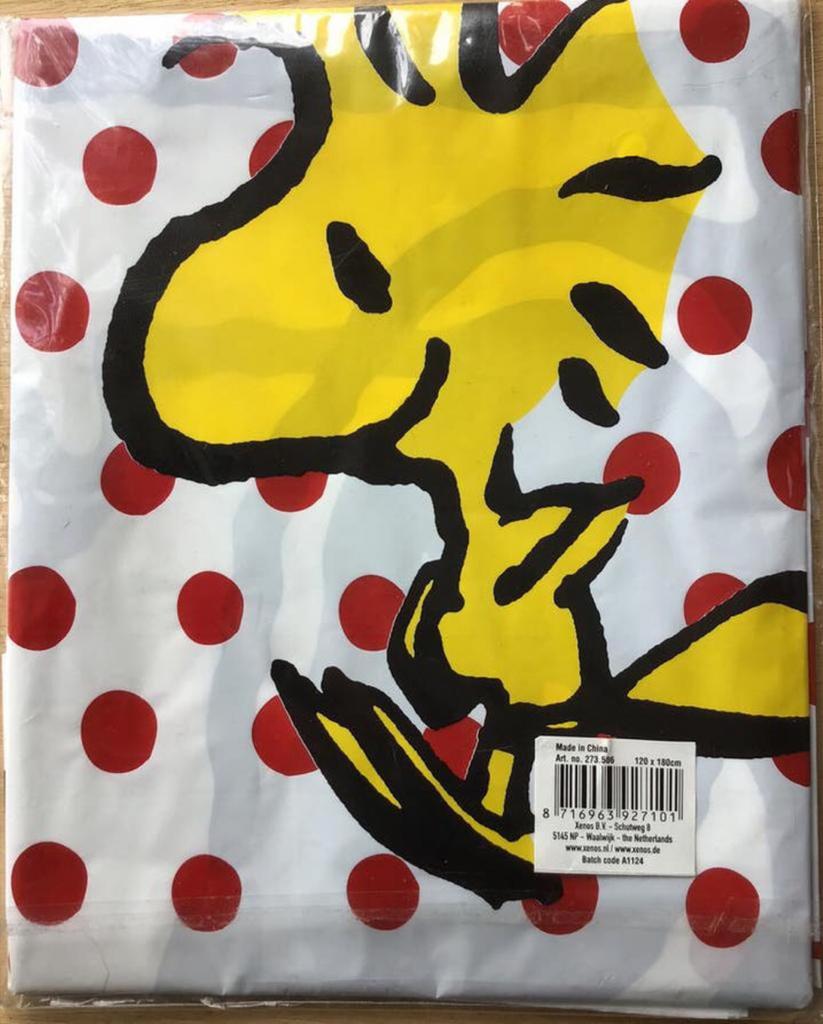 Snoopy & Woodstock plastic tafelkleed - NIEUW, Verzamelen, Ophalen of Verzenden, Snoopy, Nieuw, Gebruiksvoorwerp