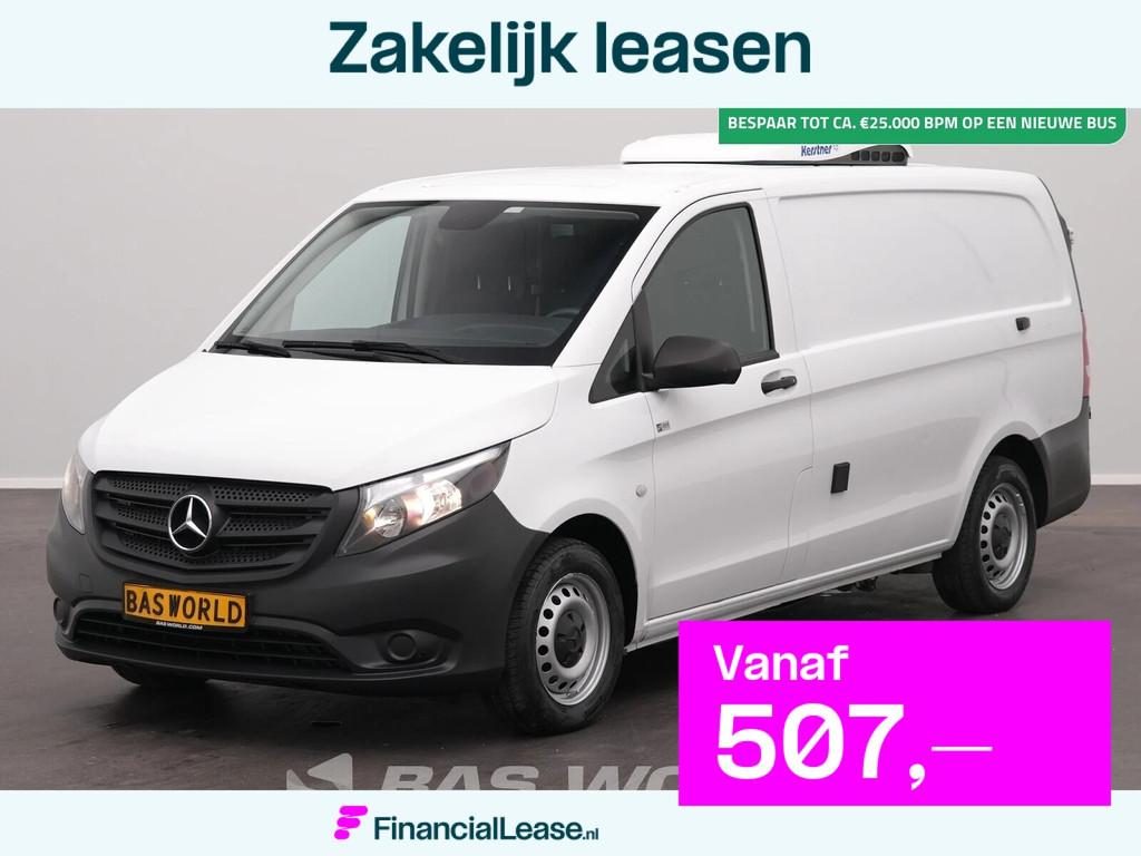 Mercedes Vito 116 Koelwagen Kerstner 230v Stekker Airco Crui, Stof, Gebruikt, Euro 6, 4 cilinders