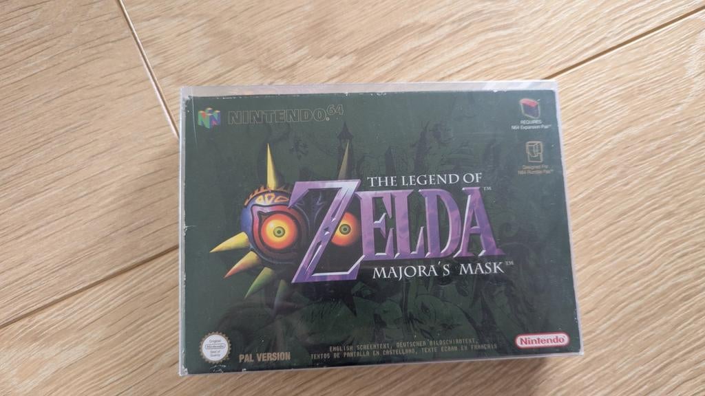 Nintendo 64 Zelda Majora's Mask, Spelcomputers en Games, Avontuur en Actie, Gebruikt, 1 speler, Ophalen of Verzenden