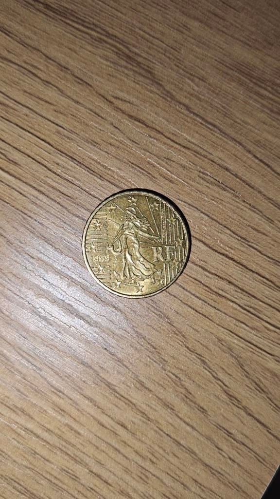 Zeldzame 10 cent de zaaier 1999, Ophalen of Verzenden