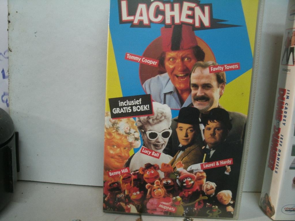 vhs 194b da's lachen tommy cooper, Cd's en Dvd's, VHS | Film, Alle leeftijden, Ophalen of Verzenden, Zo goed als nieuw, Komedie