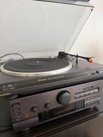 Sony Platenspeler met versterker en geluidsboxen, Ophalen, Gebruikt, Platenspeler, Sony
