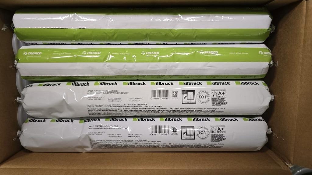 SP925 FLEXIBLE SEAL COATING illbruck, Nieuw, Glasplaat, 160 cm of meer, 160 cm of meer