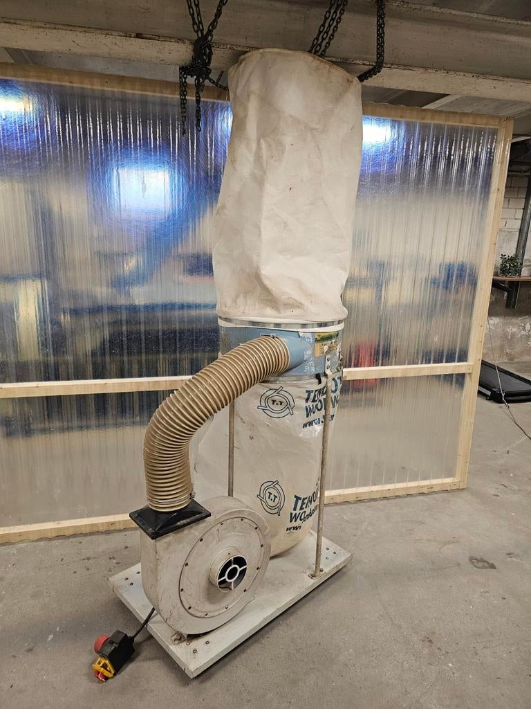 Bernardo DC300 houtmot - werkplaatsafzuiging - 400V / 1,5 kW, Doe-het-zelf en Verbouw, Ophalen, Gebruikt, Bernardo, Afzuiger