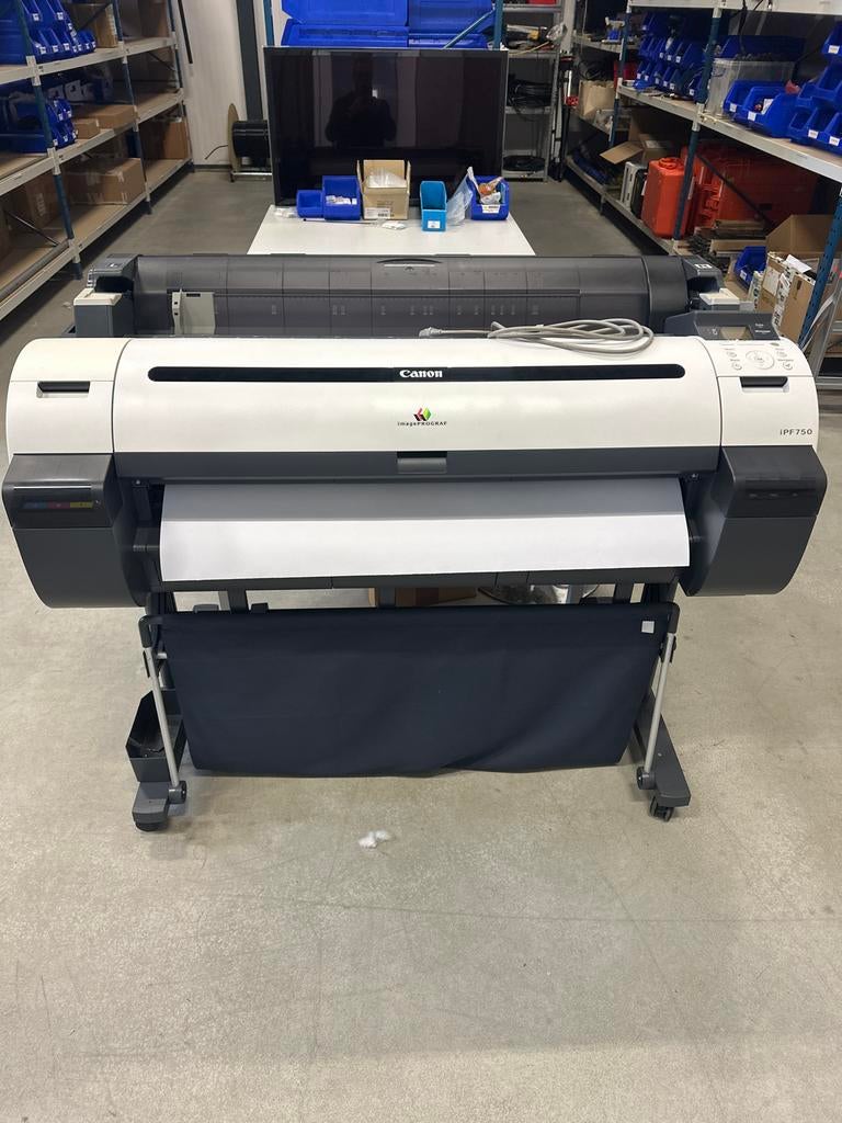 Canon imagePROGRAF iPF750 grootformaat plotter printer, Computers en Software, Printers, Ophalen, Gebruikt, Printer, Inkjetprinter