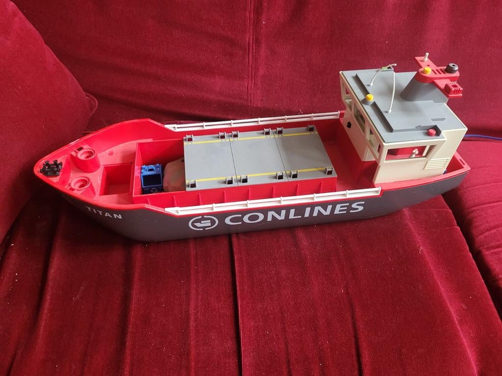 Playmobil vrachtschip Titan Conlines, Ophalen of Verzenden