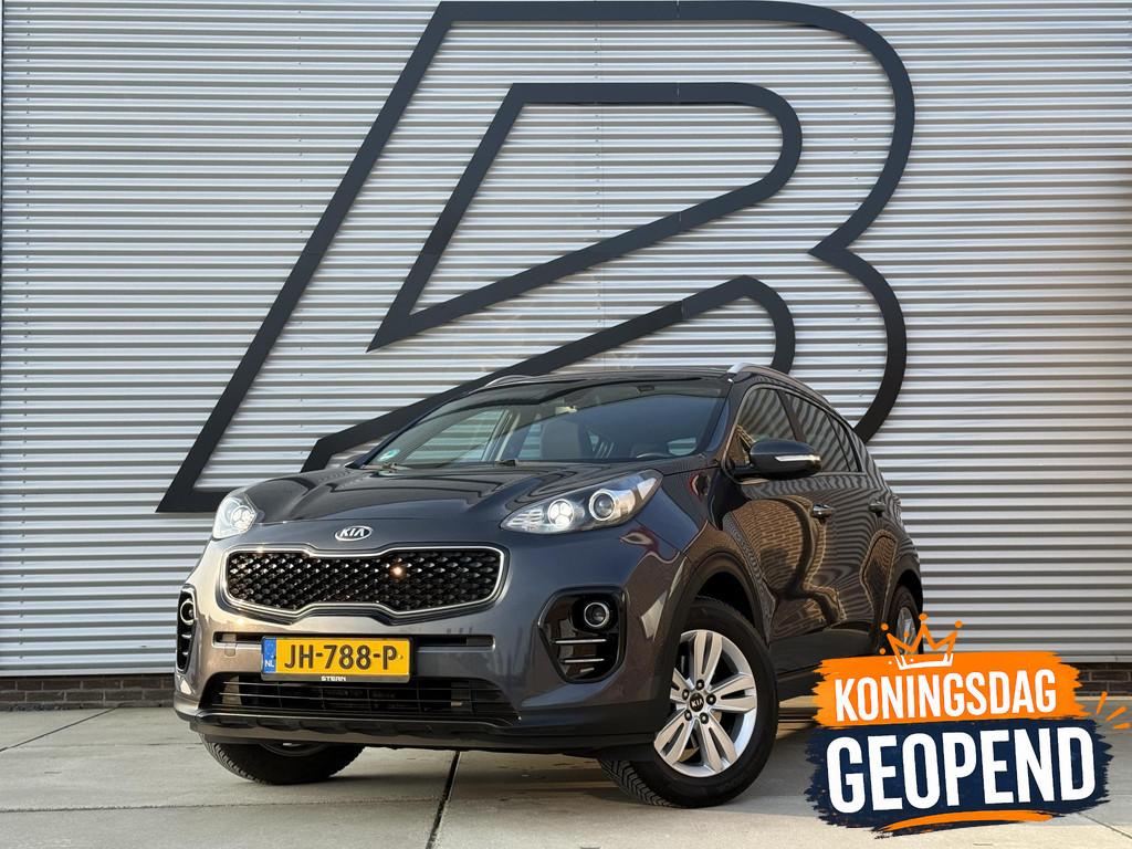 Kia Sportage 1.6 GDI First Edition 2e Eigenaar|Navi|Trekhaak, Auto's, Kia, Voorwielaandrijving, Stof, Gebruikt, 4 cilinders