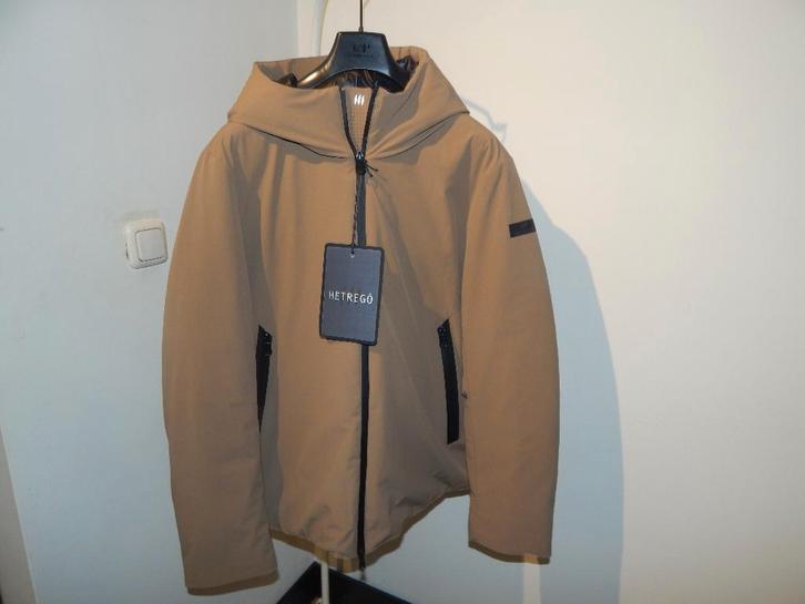 Hetrego Nieuwe gevoerde jas beige tint nieuw mt 56, Kleding | Heren, Jassen | Winter, Nieuw, Maat 56/58 (XL), Beige, Verzenden