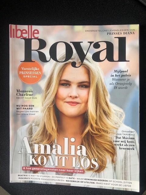 koninklijk huis tijdschrift Libelle Royal 2022 Amalia, Verzamelen, Koninklijk Huis en Royalty, Zo goed als nieuw, Tijdschrift of Boek