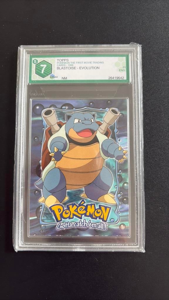 Graad 7 Blastoise topps, Ophalen of Verzenden, Zo goed als nieuw