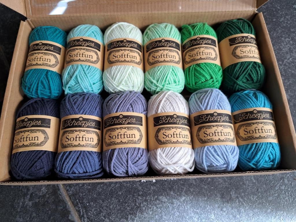 Scheepjes Softfun Mini Colour Pack - Ocean Breeze, Ophalen of Verzenden, E, E, E