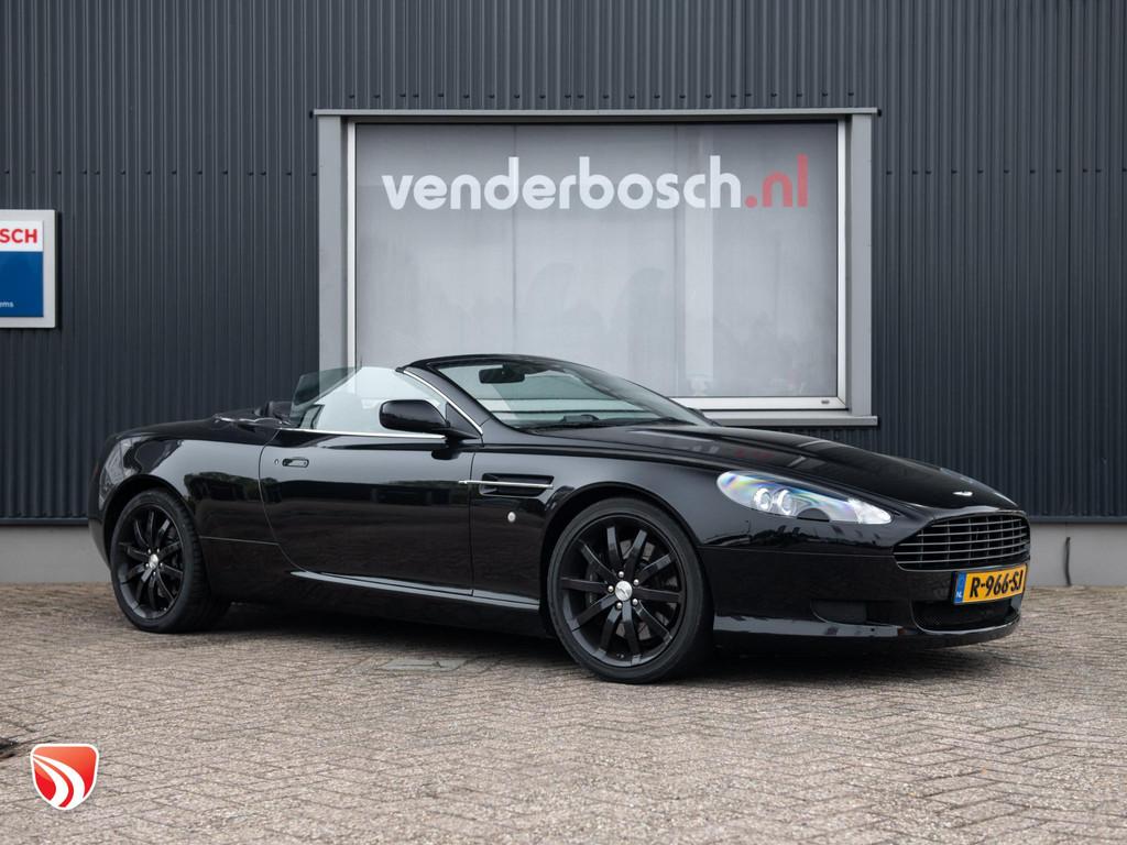 Aston Martin DB9 Volante 5.9 V12 Touchtronic 457pk | Dealero, Auto's, Aston Martin, Automaat, Achterwielaandrijving, 5935 cc, Lederen bekleding