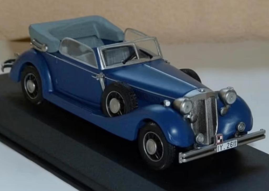 Horch 853A Cabriolet Altaya 1:43 – Véhicule Militaire – Neuf