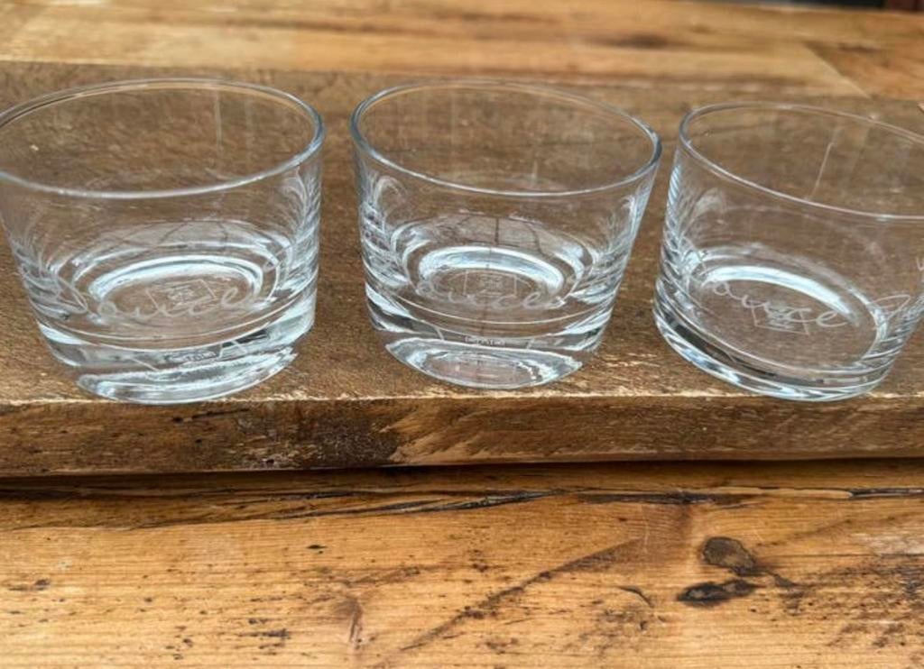 3x glazen Rivièra Msison ‘la douce France’, Verzenden, Nieuw, Borrel- of Shotglas