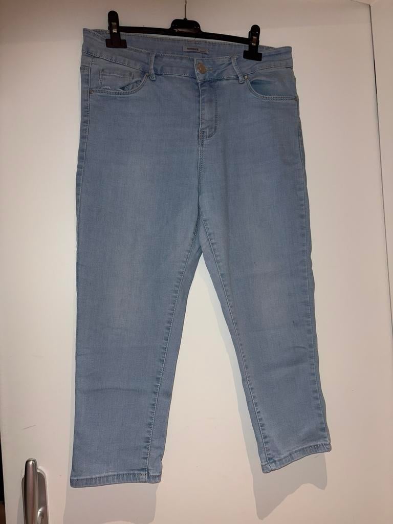 Goodies jeans 3/4 broek maat xl, Blauw, Maat 46/48 (XL) of groter, Ophalen of Verzenden, Zo goed als nieuw