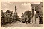 Voorschoten - Schoolstraat - Zicht op kerk, Ophalen of Verzenden, Voor 1920, Ongelopen, Zuid-Holland