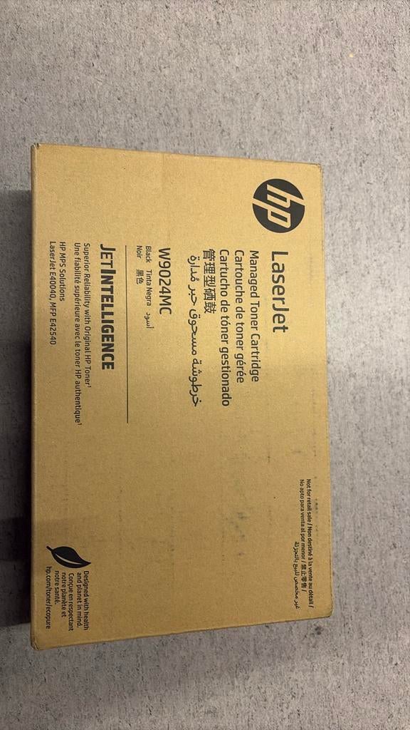 HP W9024MC Zwarte LaserJet Toner, Verzenden, Nieuw, Toner