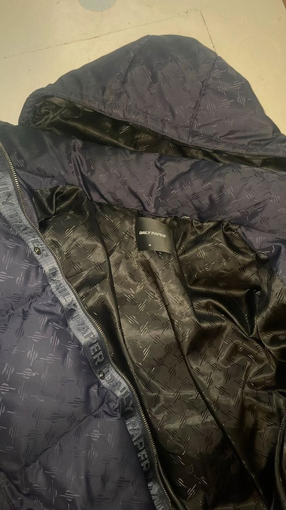 Daily Paper winterjas unisex maat M, Ophalen, Gedragen, Maat 38/40 (M), Blauw