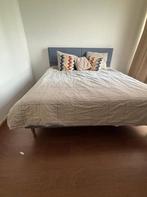 King Size bed and tempura mattress, Ophalen, Gebruikt, Tweepersoons, Bedbodem