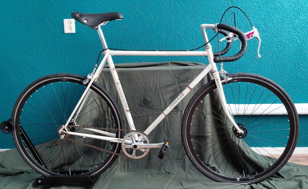 Juncker Singlespeed - Nieuw Opgebouwd met Nieuwe Onderdelen, Fietsen en Brommers, Staal, Zo goed als nieuw, Ophalen, Overige merken