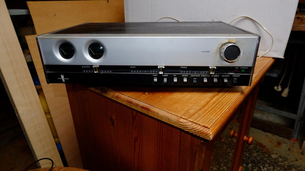 Philips 22RH550 Versterker, Gebruikt, Ophalen, Overige merken, Minder dan 60 watt