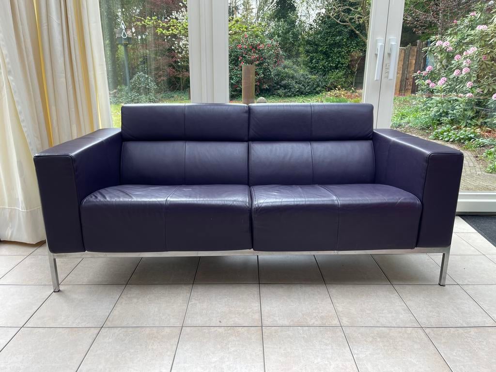 Mooie design bank van het merk HARVINK, Driepersoons, 75 tot 100 cm, Ophalen of Verzenden, Zo goed als nieuw