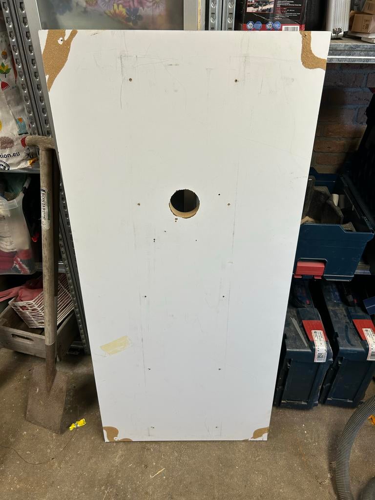 Werkbank blad 4cm dik, 63x137,5 cm, Ophalen of Verzenden, Gebruikt, Minder dan 70 cm