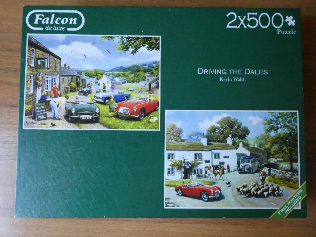 puzzle, Ophalen of Verzenden, 500 t/m 1500 stukjes, Zo goed als nieuw, Legpuzzel