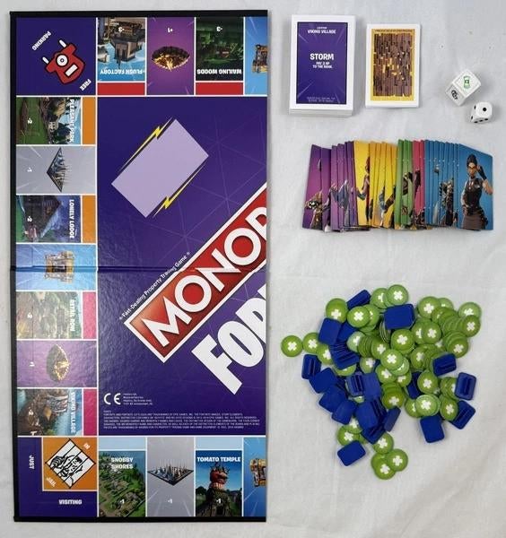 Hasbro Monopoly Fortnite Bordspel Engels gezelschapsspel, Coolsingel 104, 3011 AG Rotterdam, Netherlands, Verzenden, Een of twee spelers