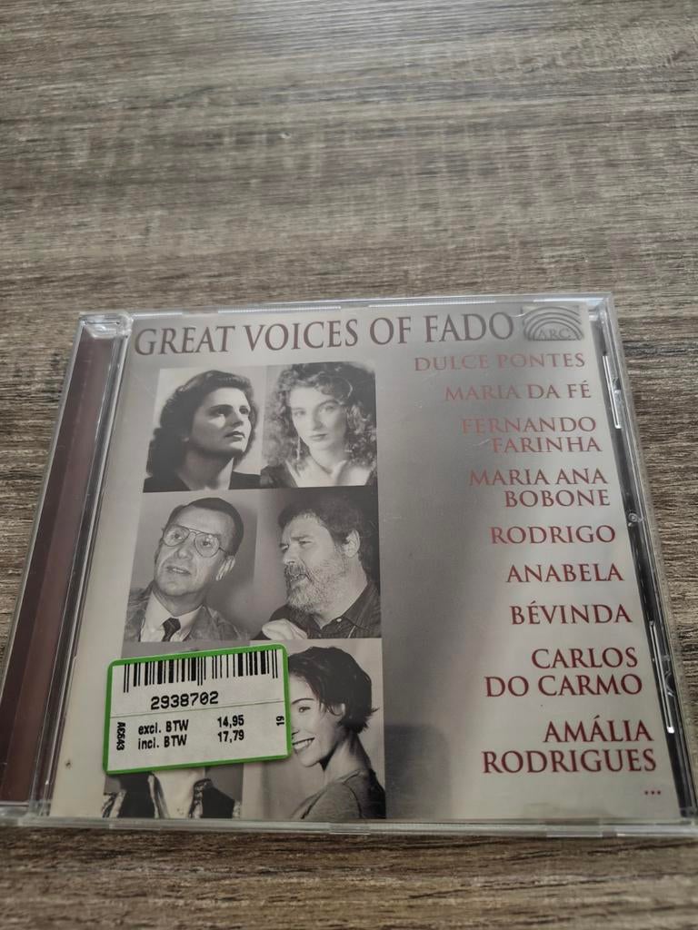 Great Voices of Fado CD - Portugese Fado Muziekcollectie, Ophalen of Verzenden, Zo goed als nieuw