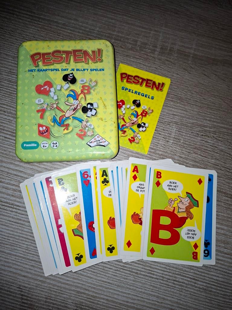 Pesten! Het kaartspel dat je blijft spelen, Ophalen of Verzenden