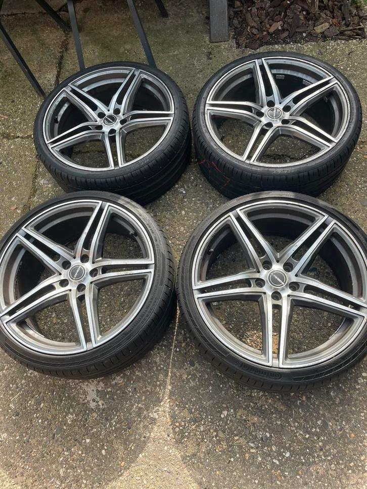 Complete set Borbet velgen, Auto diversen, Auto-accessoires, Ophalen