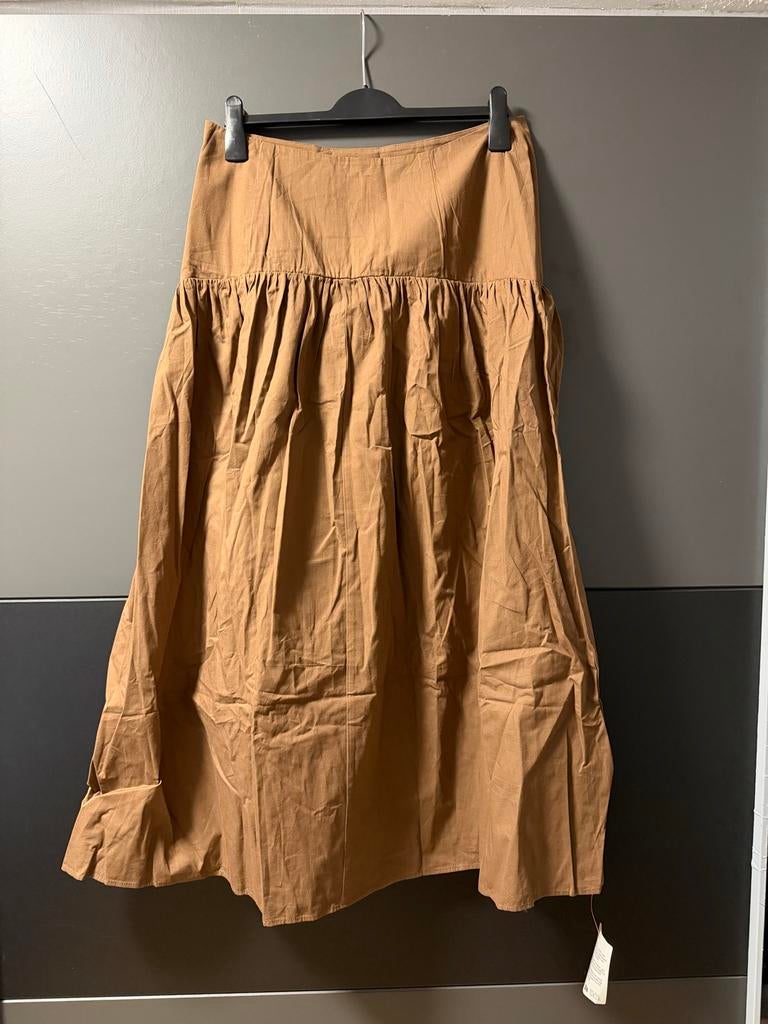 Asos Bruine Maxi Rok - Nieuw, Maat 42, Kleding | Dames, Rokken, Bruin, Maat 42/44 (L), Nieuw, Ophalen of Verzenden