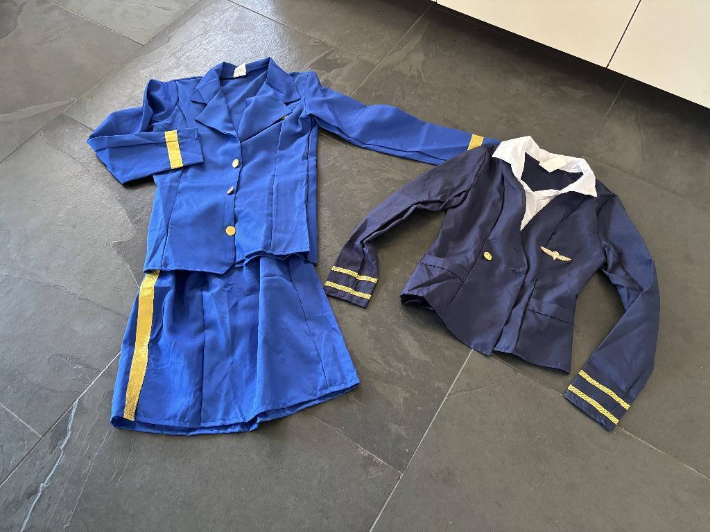 vliegpersoneel kleding, Ophalen of Verzenden, Zo goed als nieuw, Feestartikel, Carnaval