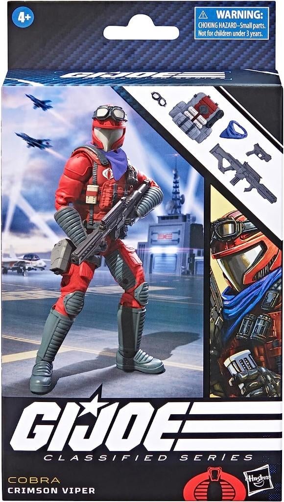 G.I. Joe 6" Classified Series Crimson Viper G.I. Joe, Verzenden, Nieuw