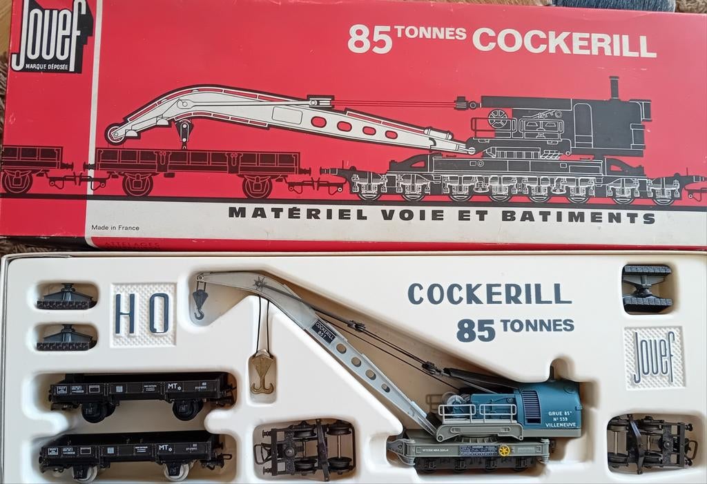 Jouef H0 85 Tonnes Cockerill, Ophalen of Verzenden, Nieuw, Gelijkstroom, Jouef