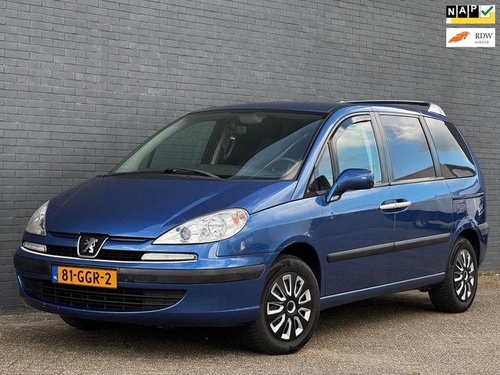 Peugeot 807 2.0 SR|6PEROONS/KANT&KLAAR VAKANTIE AUTO, Auto's, Peugeot, Bedrijf, Te koop, ABS, Airbags, Airconditioning, Boordcomputer