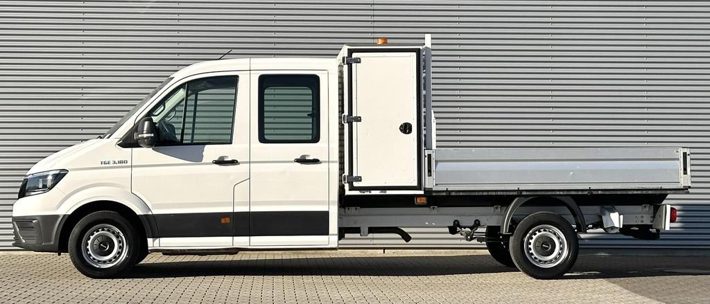 MAN TGE 35 2.0 180PK L4 DC openlaadbak LANG dubbele cabine, Auto's, Bestelauto's, Voorwielaandrijving, Stof, Gebruikt, Euro 6