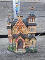 Lemax st Franciss church verlicht originele doos kerstdorp, Ophalen of Verzenden, Zo goed als nieuw