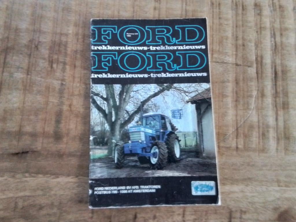 Ford Trekkernieuws  nummern3/4 1982, Folder, Ophalen of Verzenden, Onbekend, Gelezen