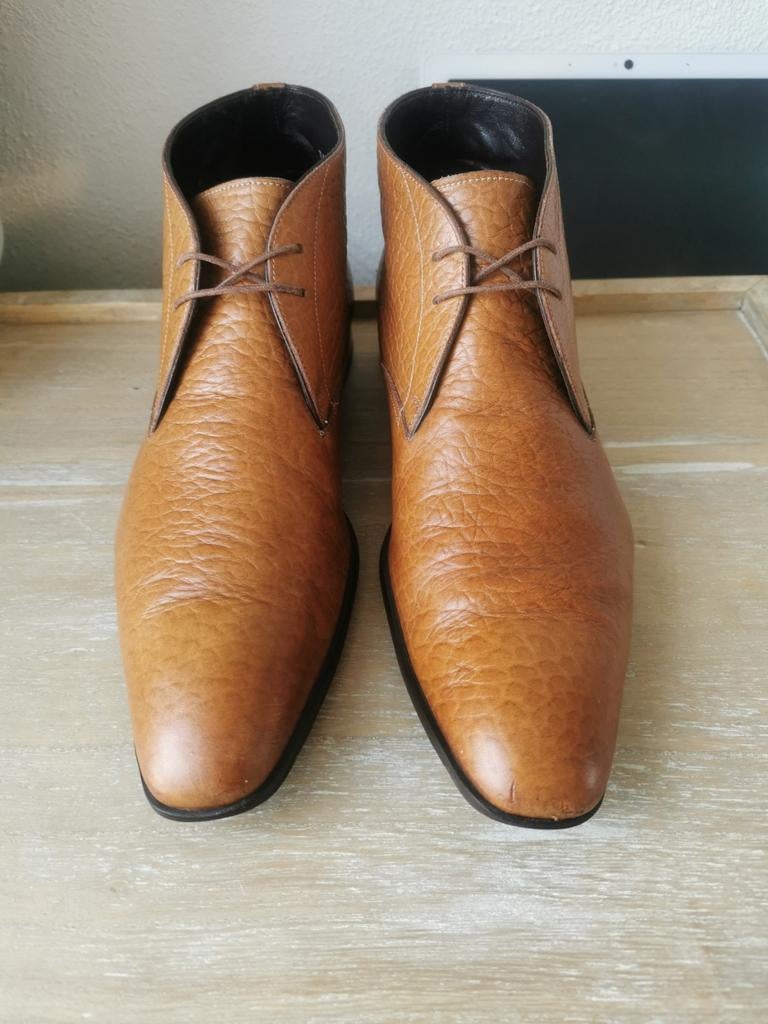 Santoni heren sneakers maat 41 in goede staat, Kleding | Heren, Schoenen, Boots, Ophalen of Verzenden, Santoni, Gedragen