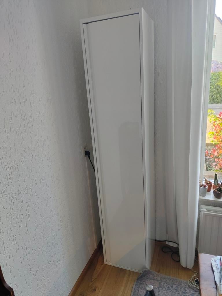 IKEA ÄNGSJÖN badkamerkast Hoogglans Wit, Ophalen, (Half)hoge kast, Minder dan 50 cm, 150 tot 200 cm