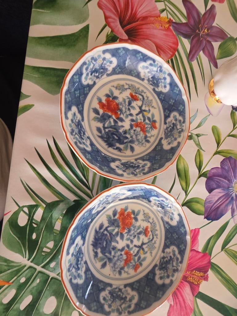 2 japans imari schaaltjes, Ophalen of Verzenden