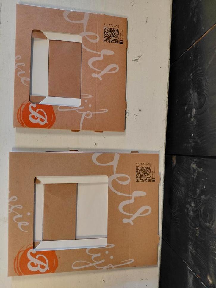 Halve doos gebaksdoosjes met venster, Hobby en Vrije tijd, Taarten en Cupcakes maken, Ophalen of Verzenden