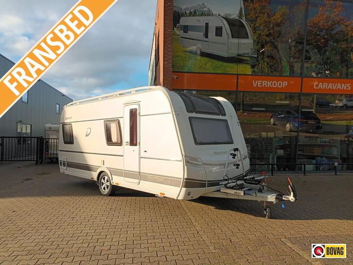 Dethleffs Beduin 490 BLF, Caravans en Kamperen, Caravans, Bedrijf, tot en met 4, 1250 - 1500 kg, Rondzit, Dethleffs, Frans bed