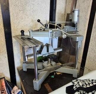 Gravograph elektrische graveermachine met toebehoren, Gravograph, Gebruikt, Overige soorten, Ophalen of Verzenden