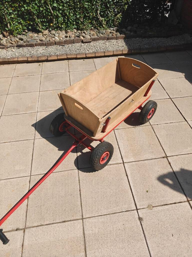 Houten bolderkar, Caravans en Kamperen, Ophalen